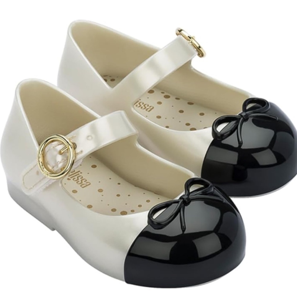🆕 NIB Mini Melissa Sweet Love Cap Ballet‎ Flats
